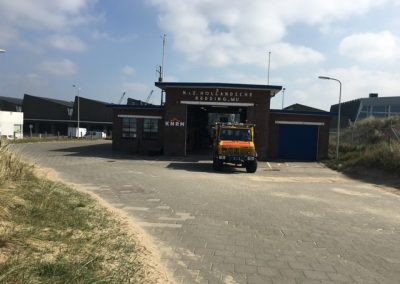 Pongers Holten sloopt reddingshuisje KNRM Scheveningen