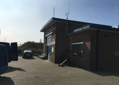 Sloop reddingshuisje KNRM door Pongers Holten in Scheveningen