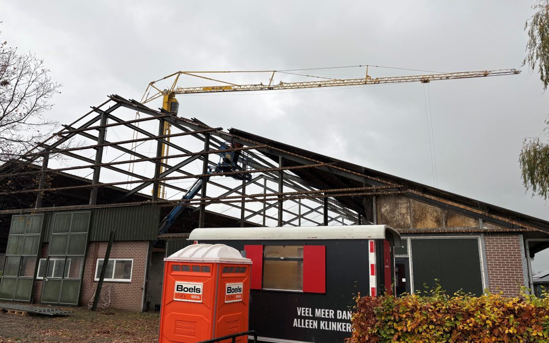 Circulair demonteren van agrarische stal bij bedrijfsbeëindiging