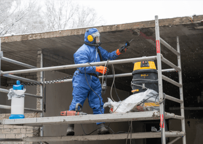 Asbestsanering en stripwerk Jan de Witkliniek in Bakel